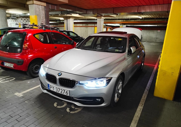 BMW Seria 3 cena 75000 przebieg: 116000, rok produkcji 2017 z Poznań małe 67